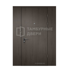 Дверь тамбурная массив-массив МДФ элитный класс (снаружи обработка) в котельную ТД-55